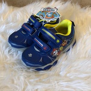 BNWT Paw Patrol light up sneakers